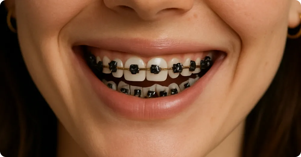Black braces: A trend or a good option?