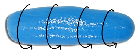 Mix and Mold the Material-Within 5 secs.