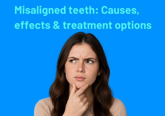 A girl wondering what are misaligned teeth causes, effects, and treatment options