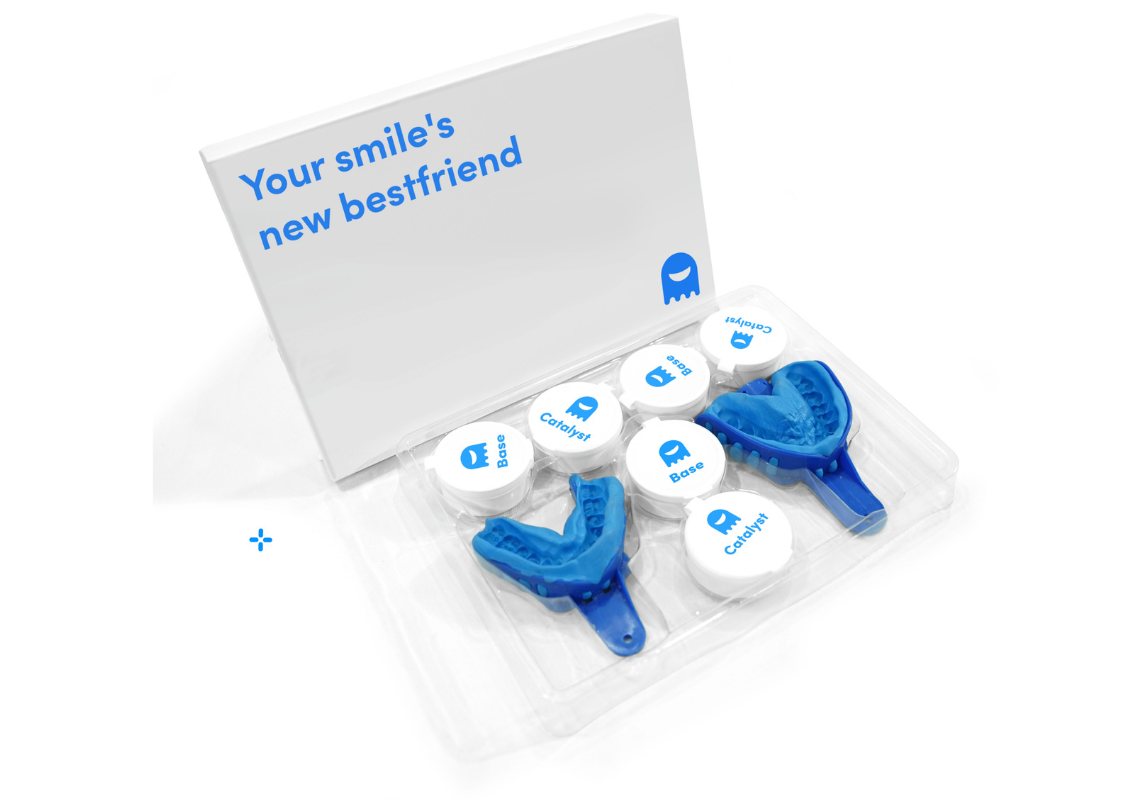Caspersmile impressions kit for at-home dental impressions.