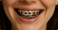 Black braces: A trend or a good option?