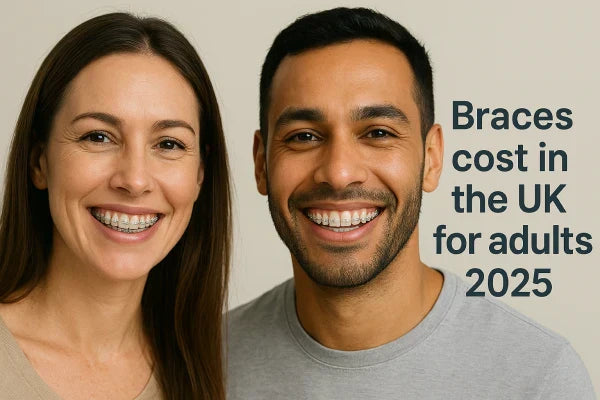 Braces cost in the UK for adults 2025