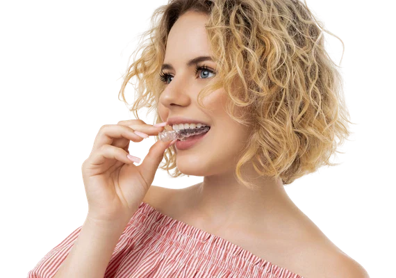 Invisible aligners with free consultation