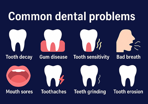 Thooth Problem Common teeth problems and how to treat them – Caspersmile