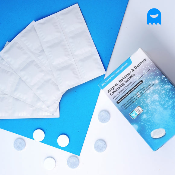 Cleansing tablets for aligners, retainers & dentures 2