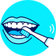Brush for 2 minutes